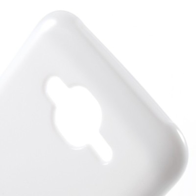 Samsung Galaxy J7 (J700) cieta silikona (TPU) balts apvalks / vacins.lv
