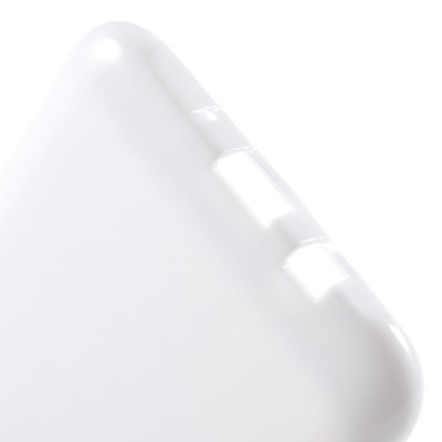 Samsung Galaxy J7 (J700) cieta silikona (TPU) balts apvalks / vacins.lv