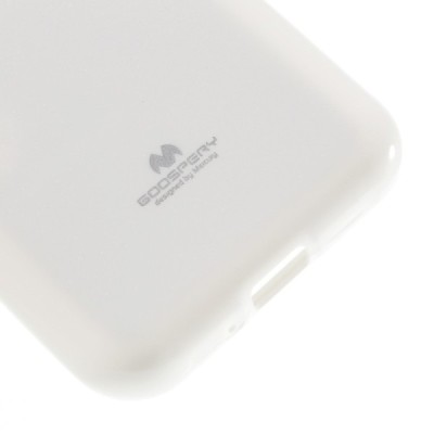 Samsung Galaxy J2 (J200) Mercury balts cieta silikona (TPU) apvalks / vacins.lv