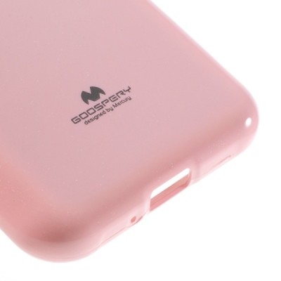 Samsung Galaxy J2 (J200) Mercury gaiši rozs cieta silikona (TPU) apvalks / vacins.lv