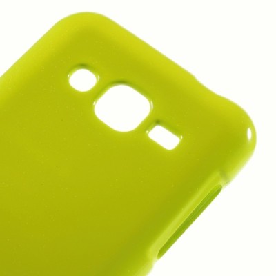 Samsung Galaxy J2 (J200) Mercury zaļš cieta silikona (TPU) apvalks / Vacins.lv