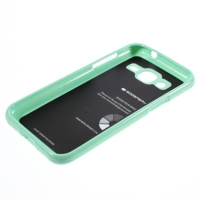 Samsung Galaxy J2 (J200) Mercury piparmētru cieta silikona (TPU) apvalks / Vacins.lv