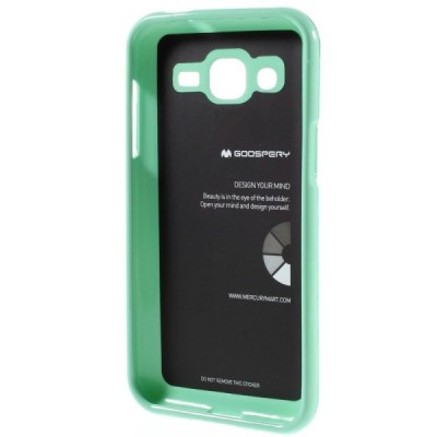 Samsung Galaxy J2 (J200) Mercury piparmētru cieta silikona (TPU) apvalks / Vacins.lv