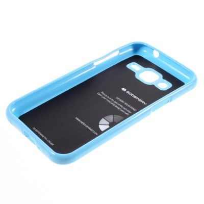 Samsung Galaxy J2 (J200) Mercury zils cieta silikona (TPU) apvalks / vacins.lv