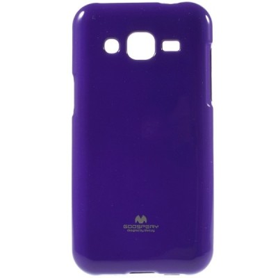 Samsung Galaxy J2 (J200) Mercury violeta cieta silikona (TPU) apvalks / vacins.lv