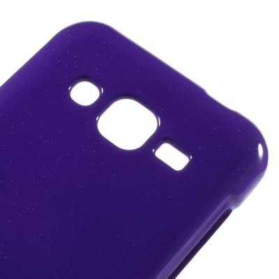 Samsung Galaxy J2 (J200) Mercury violeta cieta silikona (TPU) apvalks / vacins.lv