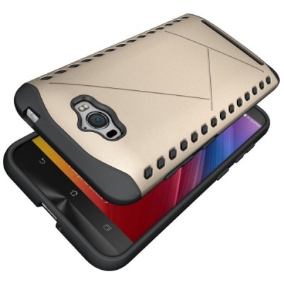 Pastiprinātas aizsardzības zelta Asus Zenfone Max (ZC550KL) apvalks / Vacins.lv