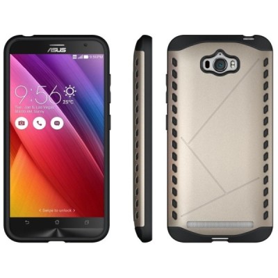 Pastiprinātas aizsardzības zelta Asus Zenfone Max (ZC550KL) apvalks / Vacins.lv