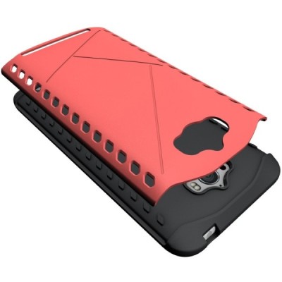 Pastiprinātas aizsardzības sarkans Asus Zenfone Max (ZC550KL) apvalks / Vacins.lv