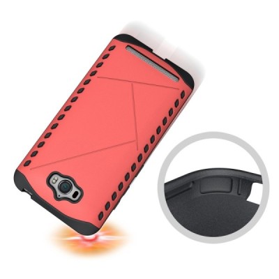 Pastiprinātas aizsardzības sarkans Asus Zenfone Max (ZC550KL) apvalks / Vacins.lv