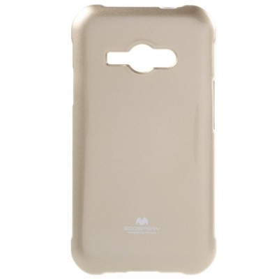 Samsung Galaxy J1 Ace (J110) Mercury zelta cieta silikona (TPU) apvalks / vacins.lv