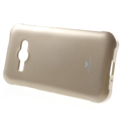 Samsung Galaxy J1 Ace (J110) Mercury zelta cieta silikona (TPU) apvalks / vacins.lv