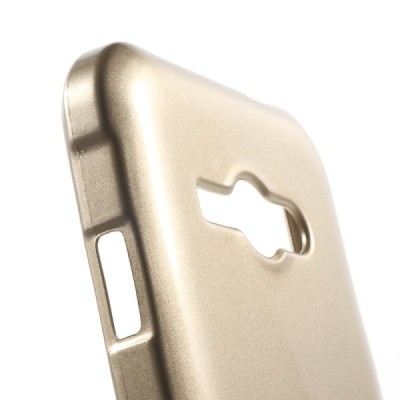 Samsung Galaxy J1 Ace (J110) Mercury zelta cieta silikona (TPU) apvalks / vacins.lv
