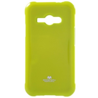 Samsung Galaxy J1 Ace (J110) Mercury zaļš cieta silikona (TPU) apvalks / Vacins.lv