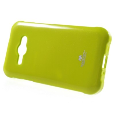Samsung Galaxy J1 Ace (J110) Mercury žalias kieto silikono tpu dėklas - nugarėlė / Priedai.lt