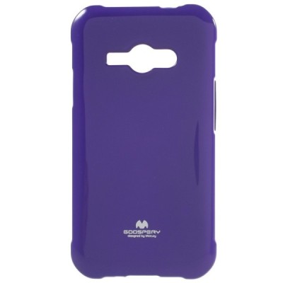 Samsung Galaxy J1 Ace (J110) Mercury violeta cieta silikona (TPU) apvalks / vacins.lv