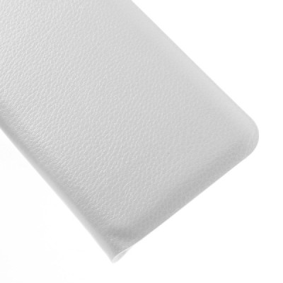 Samsung Galaxy J1 Ace (J110) balts atvēramais Smart Wallet ādas maciņš - maks / Vacins.lv