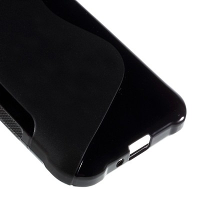 Samsung Galaxy J1 Ace (J110) melns cieta silikona futrālis / Vacins.lv