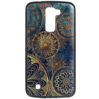 LG K10 (K420N) krāsains cieta silikona apvalks - Sapnas / Vacins.lv