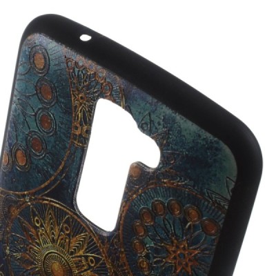 LG K10 (K420N) krāsains cieta silikona apvalks - Sapnas / Vacins.lv