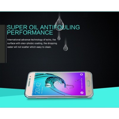 Samsung Galaxy J2 (J200) „Nillkin“ H Tempered Glass sustiprintos apsaugos apsauginis ekrano stiklas 0.33 mm / Priedai.lt