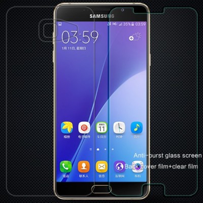 Samsung Galaxy A7 2016 (A710) „Nillkin“ H Tempered Glass sustiprintos apsaugos apsauginis ekrano stiklas 0.33 mm / Priedai.lt