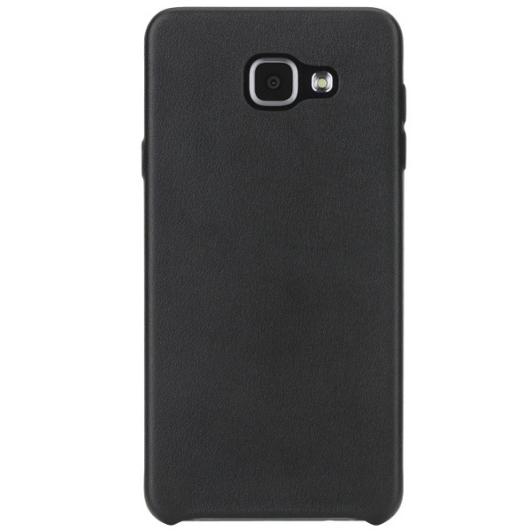 „Rock“ Slim Leather dėklas - juodas (Galaxy A7 2016)