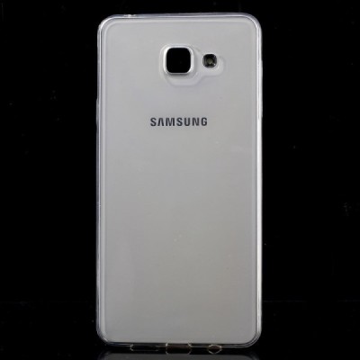 Samsung Galaxy A7 2016 (A710) dzidrs (caurspīdīgs) cieta silikona TPU apvalks / Vacins.lv