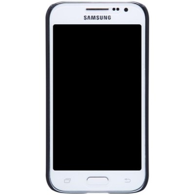 Samsung Galaxy Core Prime (G360) Nillkin Frosted Shield melns plastmasas apvalks + ekrāna aizsargplēve / Vacins.lv