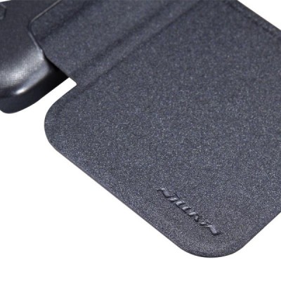 Samsung Galaxy Core Prime (G360) pilkas odinis atverčiamas Nillkin Sparkle dėklas / Priedai.lt