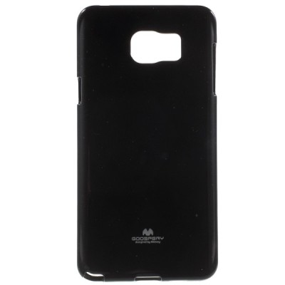 Samsung Galaxy Note 5 (N920) Mercury melns cieta silikona (TPU) apvalks / vacins.lv