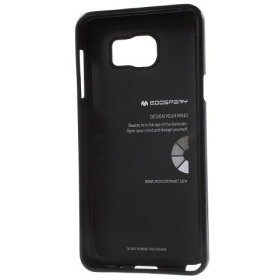 Samsung Galaxy Note 5 (N920) Mercury juodas kieto silikono tpu dėklas - nugarėlė / Priedai.lt