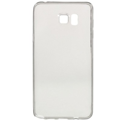 Samsung Galaxy Note 5 N920 dzidrs (caurspīdīgs) cieta silikona TPU pasaulē planākais pelēks apvalks / Vacins.lv