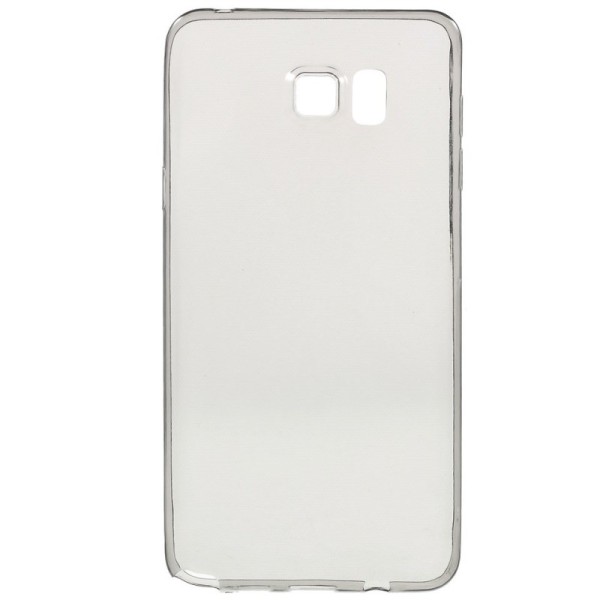 Planākais TPU dzidrs apvalks - pelēks (Galaxy Note 5)