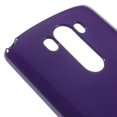 LG G3 D855 Mercury violetinis kieto silikono tpu dėklas - nugarėlė / Priedai.lt