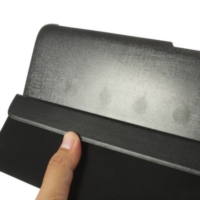 Lenovo IdeaTab A8-30 (A5500) atvēramais rakstains melns maciņš / Vacins.lv