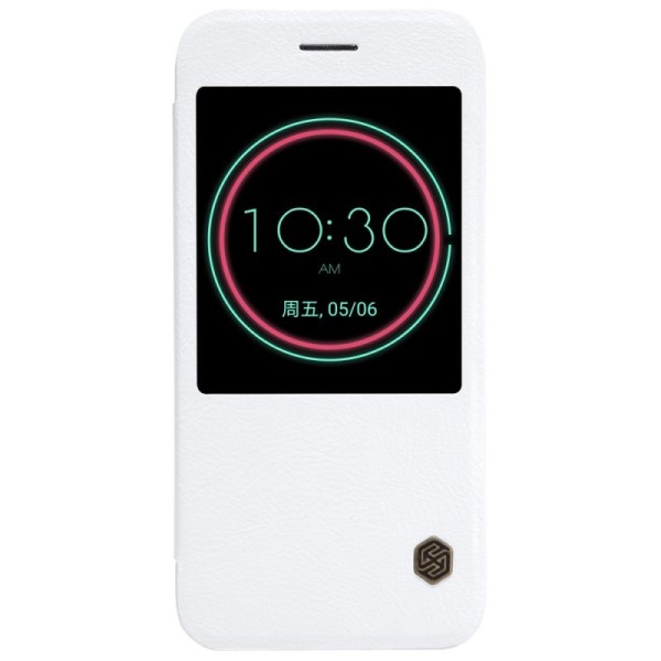 „Nillkin“ Qin atvēramais maciņš - balts (10)