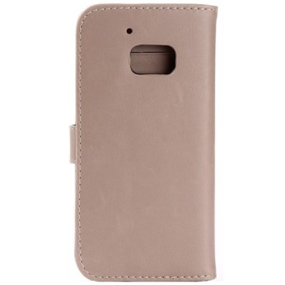 HTC 10 (Lifestyle) atvēramais ādas smilšains retro maciņš (maks) / Vacins.lv