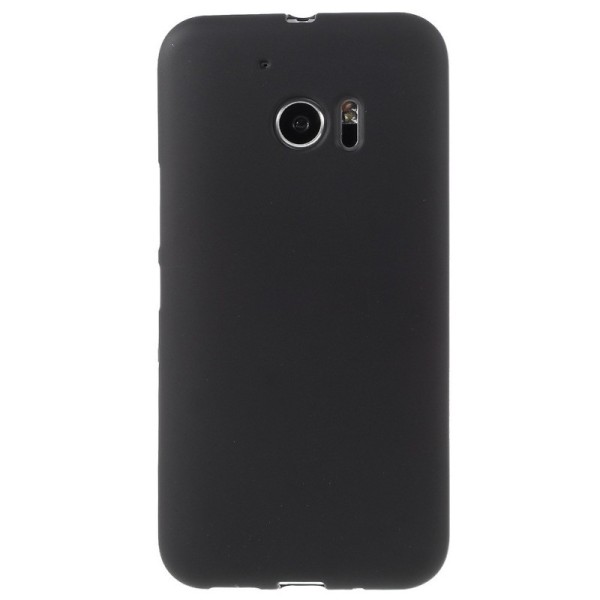 Cieta silikona (TPU) apvalks - melns (10)