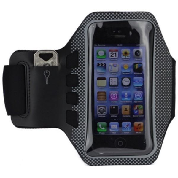 „Bubble“ dėklas sportui (raištis ant rankos) - pilkas (S dydis)