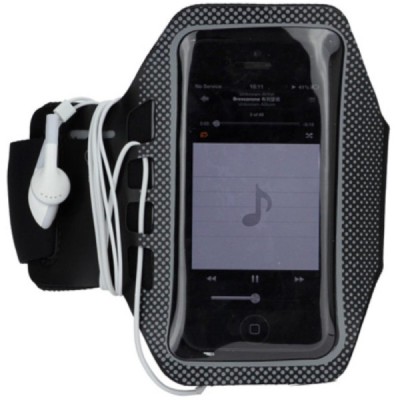 „Bubble“ dėklas sportui (raištis ant rankos) - pilkas, universalus (S dydis) / Priedai.lt