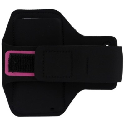 „Bubble“ dėklas sportui (raištis ant rankos) - tamsiai rožinis, universalus (S dydis) / Priedai.lt