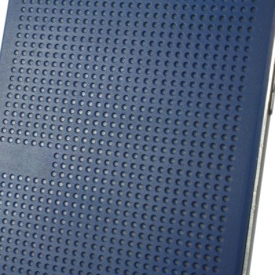 HTC One M8 (HTC One M8s) Smart Dot View atverčiamas mėlynas dėklas - knygutė / Priedai.lt