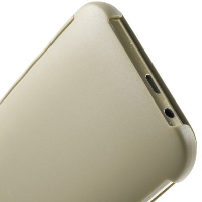 HTC One M9 Smart Dot View atvērams zelta maciņš - maks / Vacins.lv