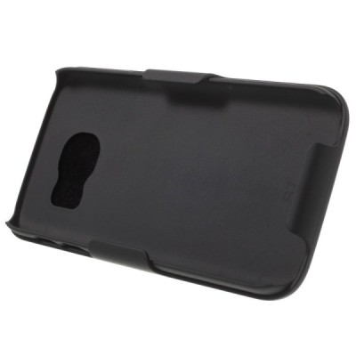 Samsung Galaxy S7 (G930) Plastmasas apvalks pie siksna - melns / vacins.lv