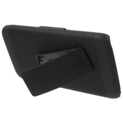 Samsung Galaxy S7 (G930) Plastmasas apvalks pie siksna - melns / vacins.lv