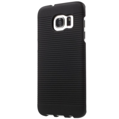 Samsung Galaxy S7 Edge (G935) Plastikinis dėklas prie diržo - juodas / Priedai.lt