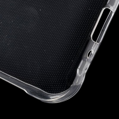 Samsung Galaxy J1 Ace (J100) dzidrs (caurspīdīgs) cieta silikona TPU pasaulē planākais apvalks / Vacins.lv