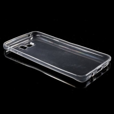 Samsung Galaxy Note 5 N920 dzidrs (caurspīdīgs) cieta silikona TPU pasaulē planākais apvalks / Vacins.lv