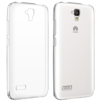 Huawei Y5 (Y560) dzidrs (caurspīdīgs) cieta silikona TPU pasaulē planākais apvalks / Vacins.lv